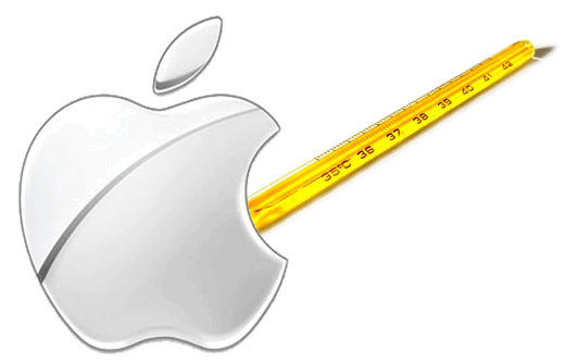 Temperatura de dispositivos Apple