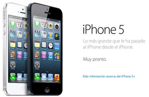iPhone 5 de Apple