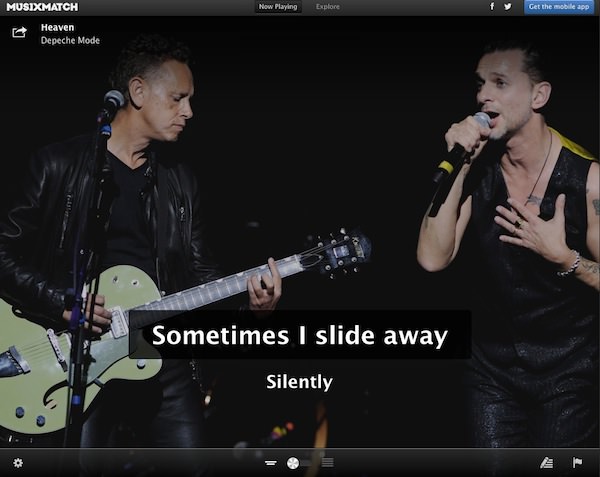 Pon letras a la música en tiempo real, incluso a las de iTunes Match