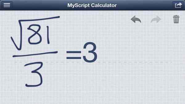 MyScript Calculator, esencial si necesitas ayuda con las matemáticas