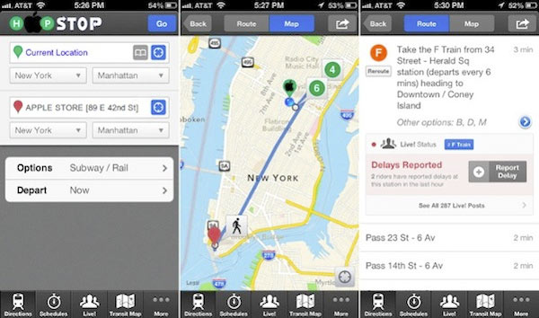 Bloomberg afirma que Apple ha comprado HopStop para mejorar sus mapas