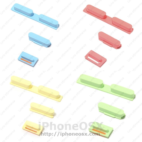 Posibles colores del iPhone Low Cost: rosa, verde, amarillo y azul