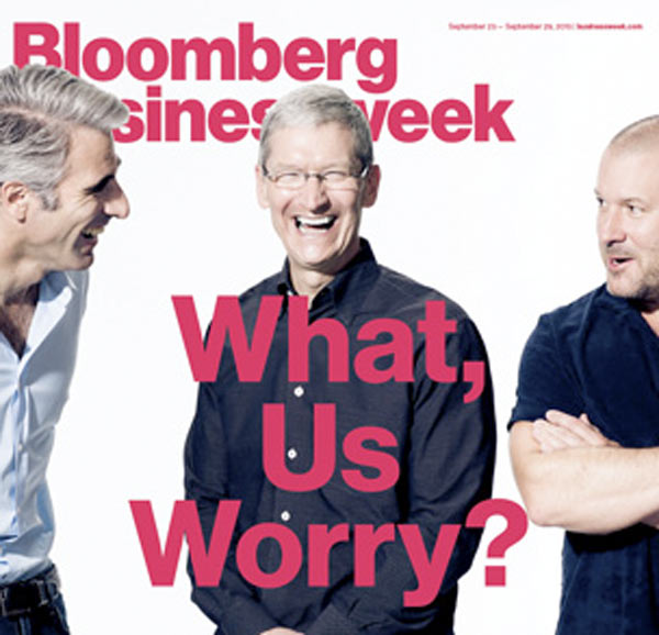 Business Week entrevista a Tim Cook, Jonathan Ive y Craig Federighi