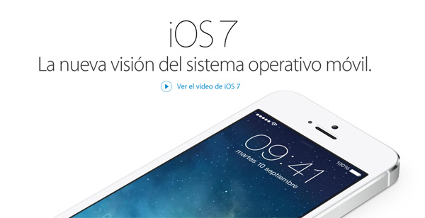 Ya tenemos disponible el nuevo iOS 7 para el iPhone