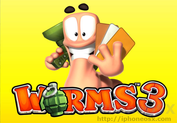 Nuevo juego Worms 3 para iPhone
