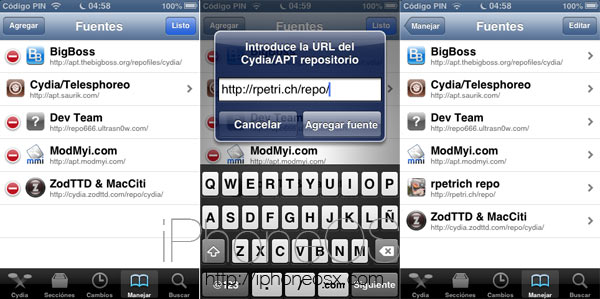 Fuentes y repositorios de Cydia indispensables para el iPhone