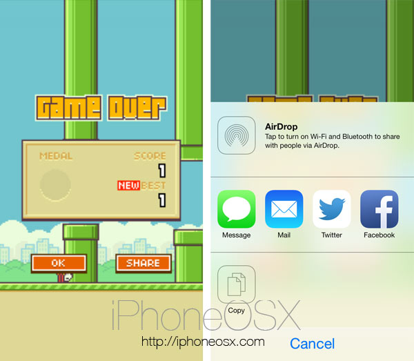 Flappy Bird para iPhone