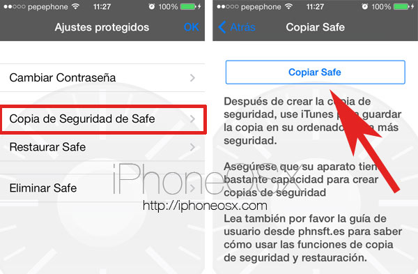 Safe para iPhone