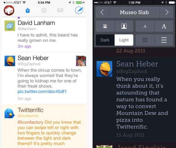 Twitterrific para iPhone se puede descargar gratis en la AppStore