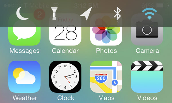 Touchbar nos pone accesos directos a ajustes en el iPhone