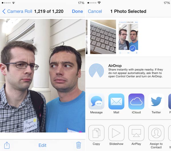 ShareLock te permite compartir fotos desde el iPhone sin desbloquearlo