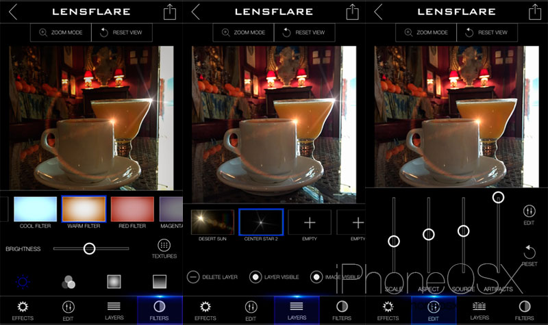 LensFlare para iOS