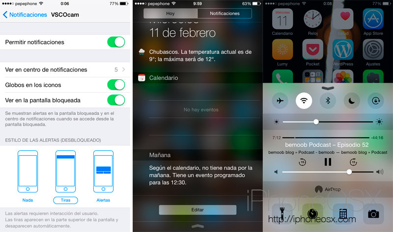 Empezar con iOS 8: conceptos y ajustes básicos